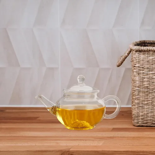 Vista 6 de Mini tetera Mini cafetera de hojas sueltas Tetera Hervir utensilios de té de vidrio Cafetera Hervidor de agua Restaurante Tetera Tearoom Suministro