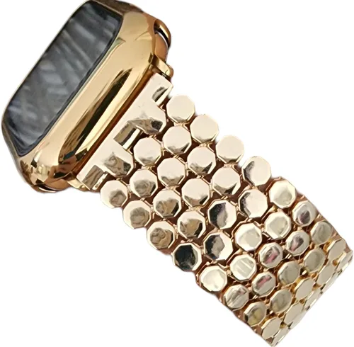 Vista 16 de Adjustable Fashion Chain Link Bracelet Band Compatible with Apple Watch