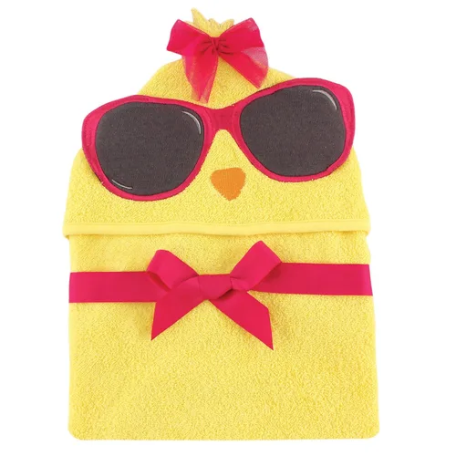 Vista 23 de Hudson Baby Toalla con capucha unisex de algodón con cara de animal para bebé, cocodrilo, talla única