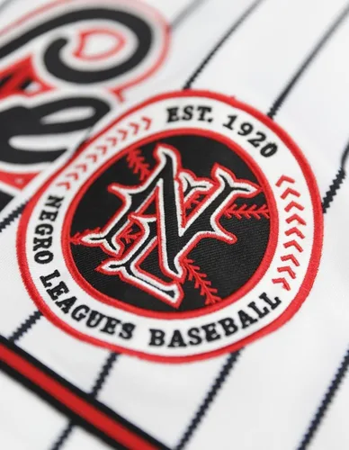 Vista 4 de Big Boy Negro Leagues S8 Conmemorativo Mens Baseball Jersey [Blanco] - ID#63332-170-208-0-0