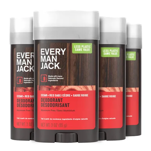 Vista 19 de Every Man Jack Desodorante para Hombre de Ámbar + Sándalo - Mantén la Frescura con Desodorante sin Aluminio Para Todos los Tipos de Piel - Elimina