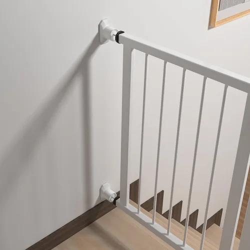 Vista 3 de ICERO - Protector de pared extensor de puerta de bebé (paquete de 8) - Kit de extensión de puertas montadas a presión extiende puertas de seguridad