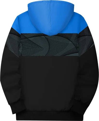 Vista 3 de SCODI Hoodies for Men Heavyweight Fleece Sweatshirt - Thick Full Zip Up Sherpa Lined