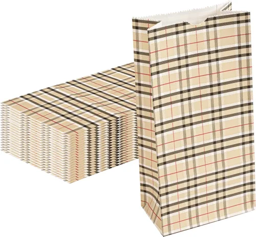 Vista 17 de Restaurantware Bag Tek - Bolsas de papel de 2 libras, 100 bolsas de almuerzo desechables, pequeñas para almuerzos, sándwiches y aperitivos, bolsas