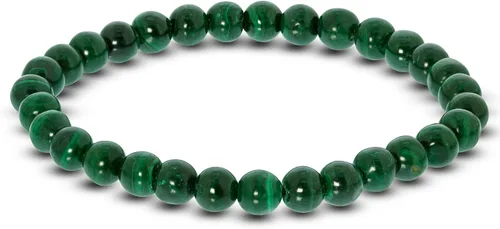 Vista 35 de Gem Avenue Handmade Round Bead Stretch Bracelet Unisex Natural Stone Beaded Jewelry for Men & Women, Elastic Wristband for Daily Wear