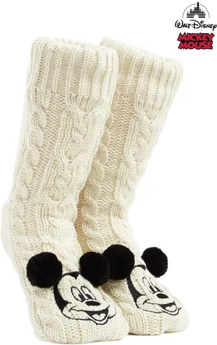 Vista 6 de Disney Women's Slippers Socks Fluffy Slipper Socks