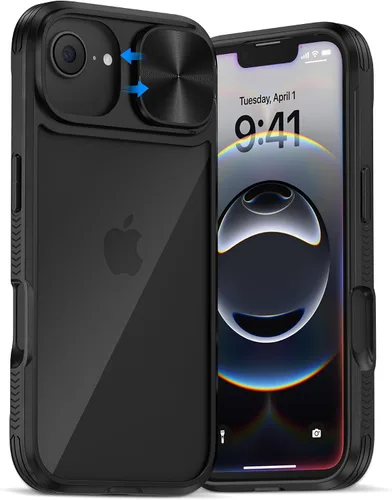 Vista 6 de Cargador de coche USB C para iPhone 16e + funda resistente para teléfono con funda para cámara