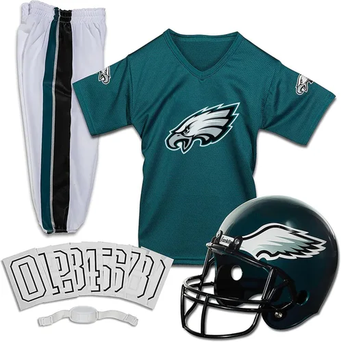 Vista 13 de Franklin Sports NFL - Conjunto de uniforme de fútbol americano para niños, disfraz de fútbol americano juvenil de la NFL para niños y niñas