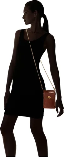 Vista 6 de Fossil Bolso bandolera Harper de cuero ecológico con solapa grande para mujer