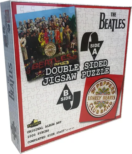 Vista 5 de Factory Entertainment The Beatles - SGT Pepper - Rompecabezas de doble cara para álbum artístico, varios (408711)