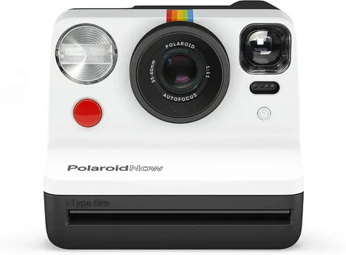 Vista 5 de Cámara instantánea Polaroid Now I-Type reacondicionada - Negro & Blanco (Renovado Premium) (9167)