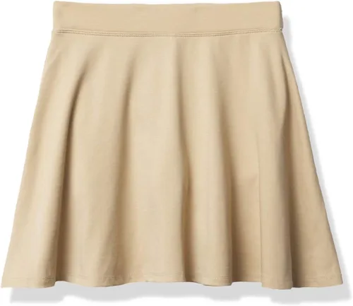 Vista 9 de The Children'S Place Falda pantalón de punto Ponte para niñas Sandy/Tidal paquete de 2