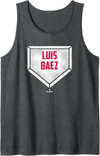 Vista 3 de Home Plate Gameday Luis Baez Prospect Baseball Fan Gear Tank Top