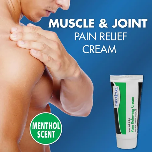 Vista 2 de Thera Care Crema para aliviar el dolor Músculo y articulaciones 10% mentol • 15% salicilato de metilo 2 onzas