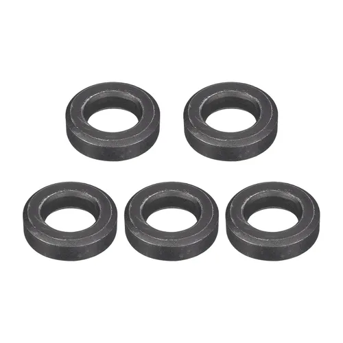 Vista 45 de Uxcell Arandela plana de acero al carbono para pernos M8, 10 piezas M8 x 16 x 1.5mm, aleación de acero negro oxidado de grado 8.8, sujetadores