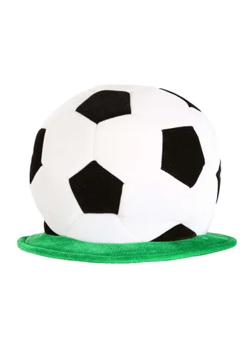 Vista 4 de Sombrero de Disfraz de Balón de Fútbol Ajustable Multicolor