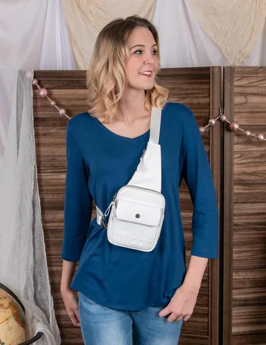 Vista 7 de INICAT Riñoneras para mujer, riñoneras de moda, bolsa pequeña con correa ajustable para viajes y deportes