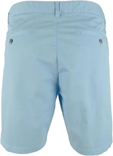 Vista 2 de Psycho Bunny Pantalón corto de corte regular estilo Diego para hombre, Azul cielo claro