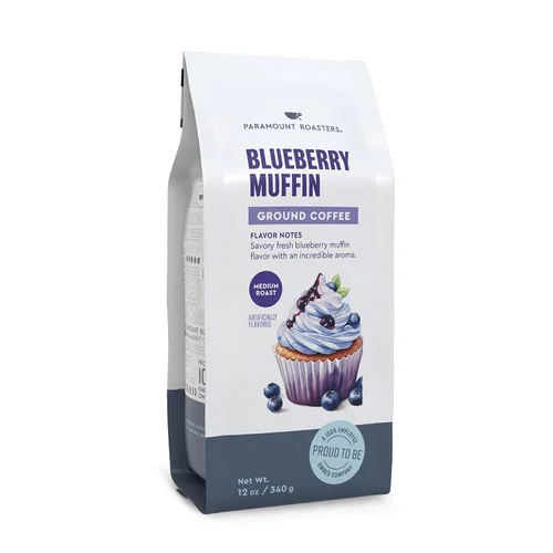 Vista 23 de Café molido con sabor a almendra amaretto, 1-12oz tostado medio