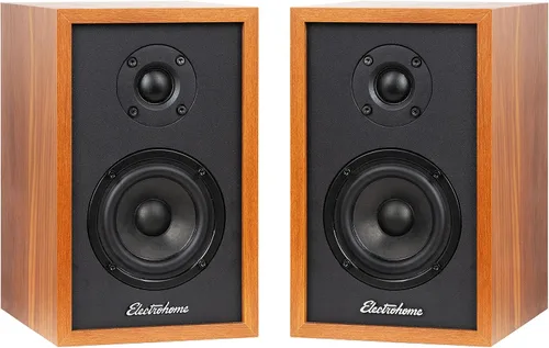 Vista 10 de Electrohome Berkeley - Altavoces estéreo 2.0 con amplificador integrado y controladores de 3 pulgadas para tocadiscos, TV, PC y transmisión