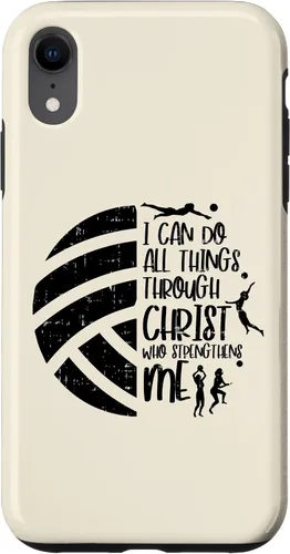 Vista 25 de I Can Do Things Through Christ Volleyball Christian Gift Case for iPhone 17