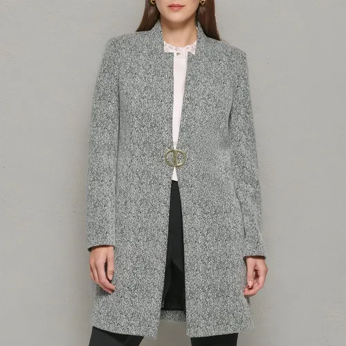 Vista 10 de DKNY Chaqueta con detalle de monograma metálico para mujer
