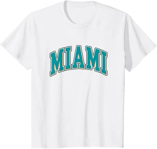 Vista 21 de Miami - Hometown Pride - Diseño retro - Camiseta clásica