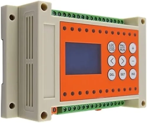 Vista 2 de ATO Relé temporizador programable, 8 entradas 8 salidas, 12V 5W DC Dispositivo todo en uno Controlador PLC programable simple, Entrada Compatible