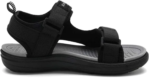 Vista 2 de kulebear Sandalias deportivas de verano para niños senderismo playa al aire libre puntera abierta sandalias deportivas para niños