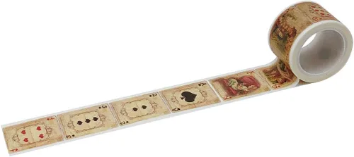 Vista 3 de Wrapables Diseños Decorativos Washi Cinta de Enmascarar, 0.787 in x 16.4 ft, Trenes de Navidad
