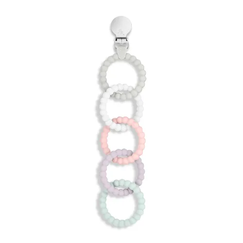 Vista 7 de Ryan & Rose Cutie Clinks - Juguete masticable para bebés (flor)