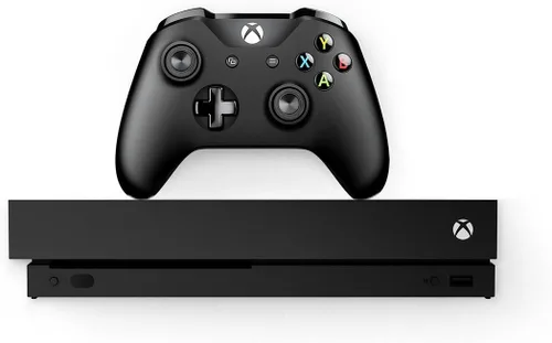 Vista 3 de Consola Xbox One X de 1 TB - Paquete Fallout 76 descontinuado renovado