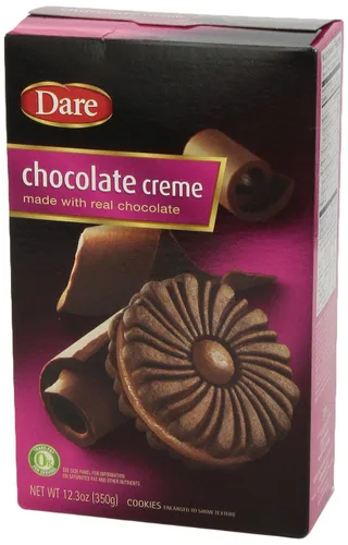 Vista 8 de Dare Galletas, Crema de chocolate, 10.2 oz (cfuda)