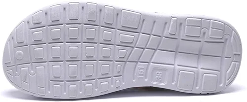 Vista 4 de YUKTOPA Zuecos unisex para mujer, zapatos de verano para jardín, zuecos antideslizantes de secado rápido, sandalias casuales