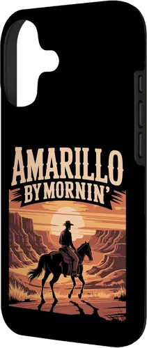 Vista 2 de Amarillo by Mornin Folk Style Western Country Music Case for iPhone 17