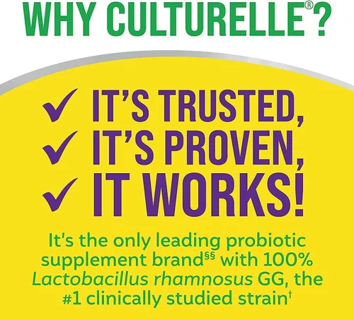 Vista 2 de Culturelle Pro Strength Cápsulas probióticas diarias, probióticos para hombres y mujeres, 60 unidades, 2 meses + probiótico de apoyo inmunológico