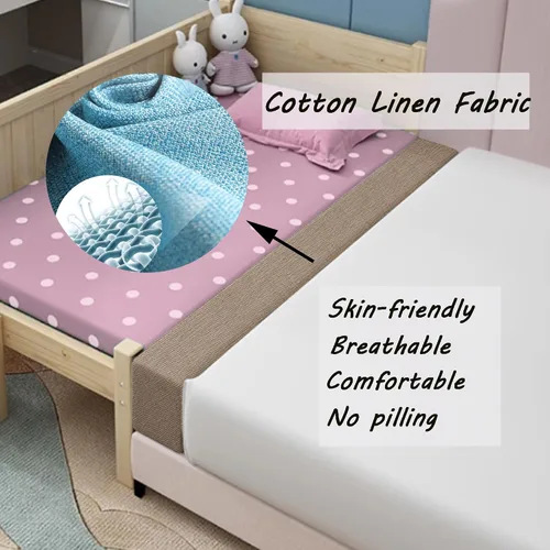 Vista 2 de Almohada de cuña para cama de tamaño personalizado, espacio cercano entre la cama/cabecera o la pared, extensor de colchón de puente de cama
