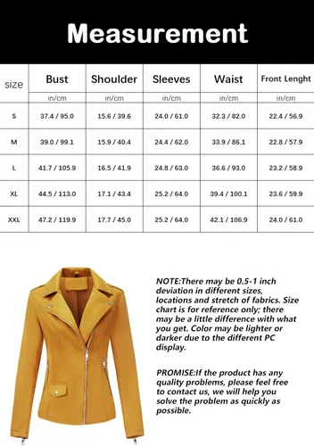 Vista 6 de Bellivera Chaquetas de cuero sintético para mujer, abrigo corto de moda para primavera e invierno