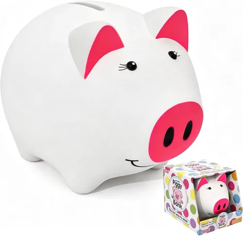 Vista 12 de Alcancía Mágica para Niños y Adultos - Banco de Dinero de Plástico Irrompible con Cerradura, Banco de Monedas que Brilla en la Oscuridad - Regalo