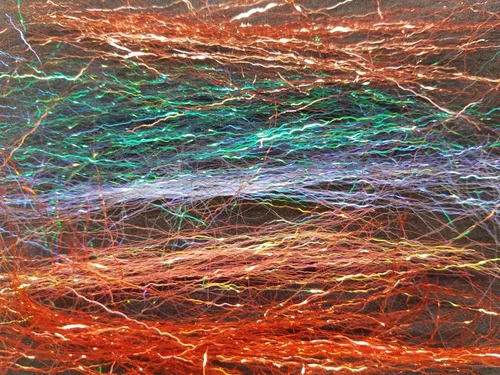 Vista 5 de Hareline Fibra de hielo Dubbin Ripple UV PEARL