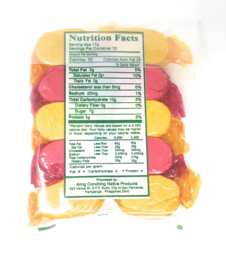 Vista 2 de Aling Conching Polvoron, Pinipig, 10 piezas, 6 oz (170g)