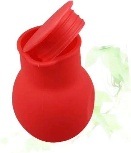 Vista 6 de Olla de silicona para fundir chocolate, olla de microondas para derretir mantequilla, calentar leche y salsas, ideal para hornear y hacer dulces