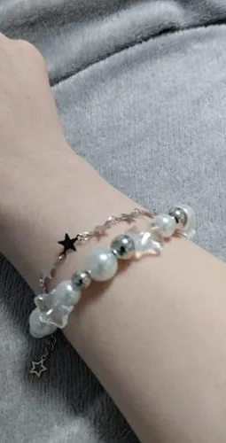 Vista 6 de RICHTRUE Pulseras Y2k Y2k, accesorios de grunge, pulsera estética Y2k para mujer, accesorios punk
