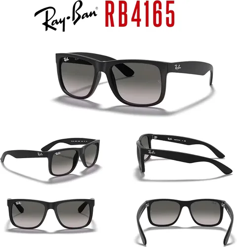 Vista 46 de Ray-Ban RB4165 JUSTIN Sunglasses For Men For Women+BUNDLE with ACCESSORY EYEWEAR KIT