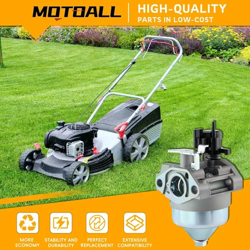 Vista 2 de MOTOALL Carburador 16100-Z1L-854 para motores Honda 16100-Z8B-841 GCV160A0 GCV160LA GCV160LA0 HRR216 con kit de juntas de filtro de aire de bujía