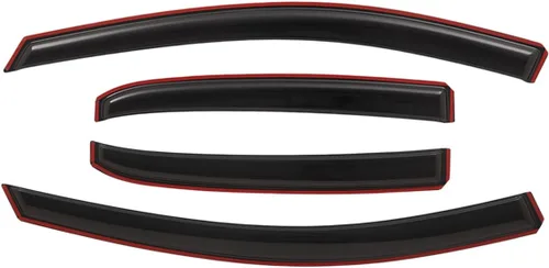 Vista 3 de Lightronic Visera de Ventana de Ventilación Automática con Clip en Canal Extra Durable, Compatible con Toyota Camry 2007-2011, Protección UV