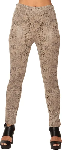 Vista 2 de LIOR PARIS 350L Snake Print Pull On Pantalones de vestir para mujer trabajo casual
