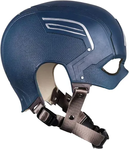 Vista 2 de Máscara de superhéroe Steven Máscaras de látex suave, accesorio de cosplay para Halloween