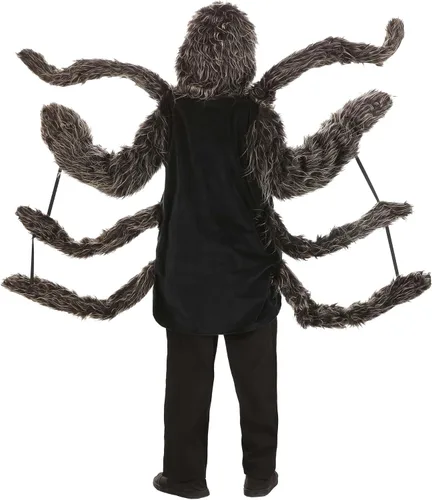 Vista 3 de Disfraz de Tarántula Gris con Capucha para Niños Disfraces de Araña