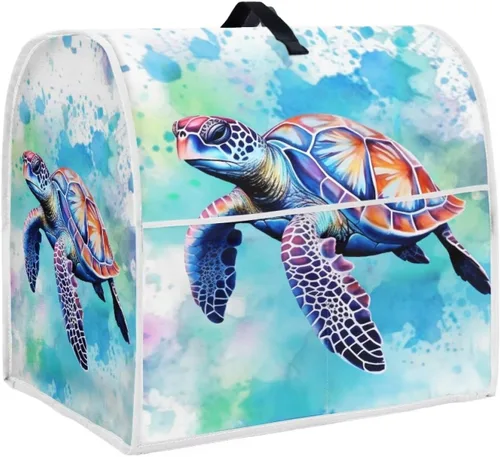 Vista 32 de Funda para mezclador de cocina de pata de perro bohemio compatible con ayuda de cocina de 4.5 a 5 cuartos de galón, batidora de pie Hamilton